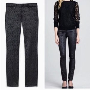 Tory Burch Honour Flat Front Skinney Jeans